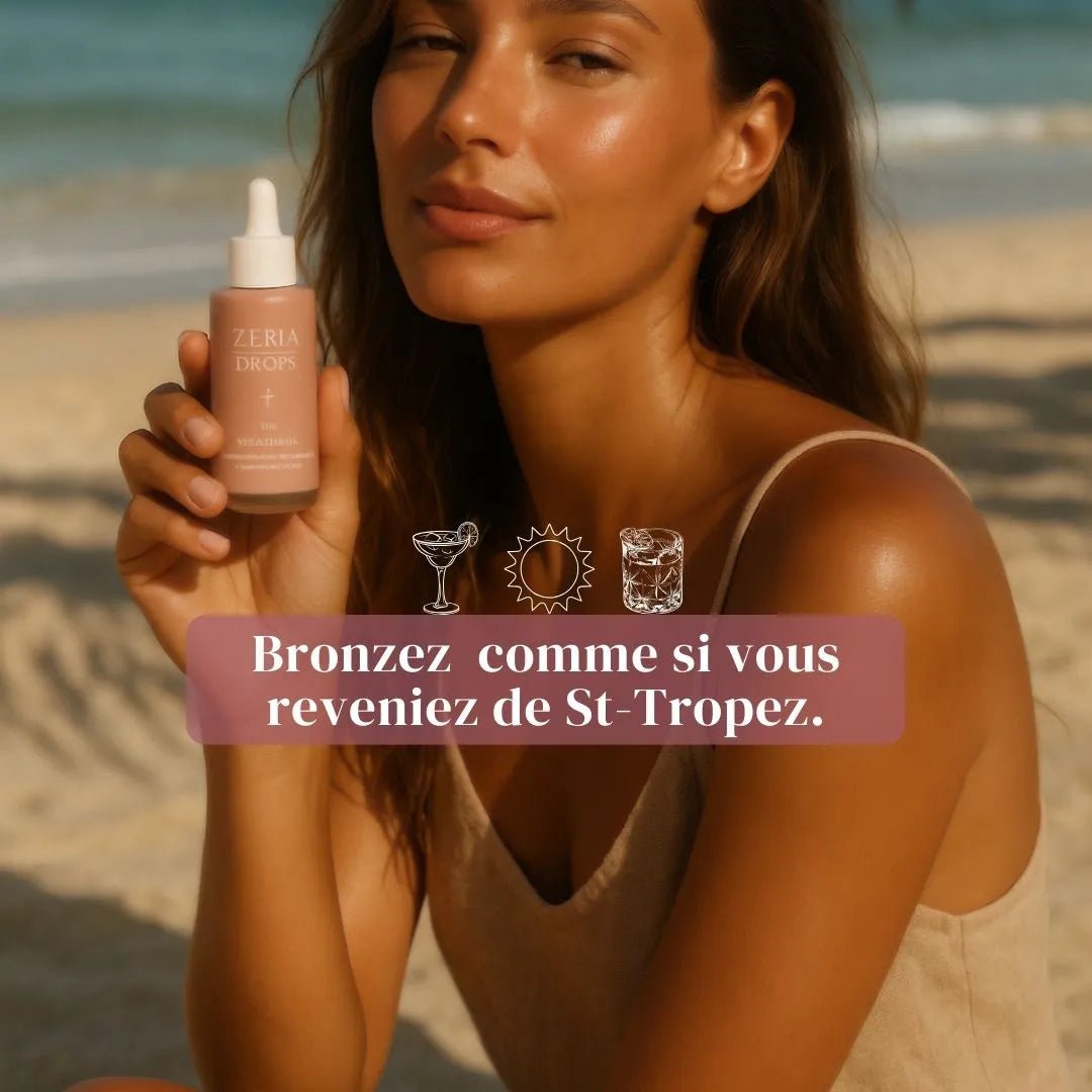 Zeria Drops - Bronzage Naturel à Boire - Roséa