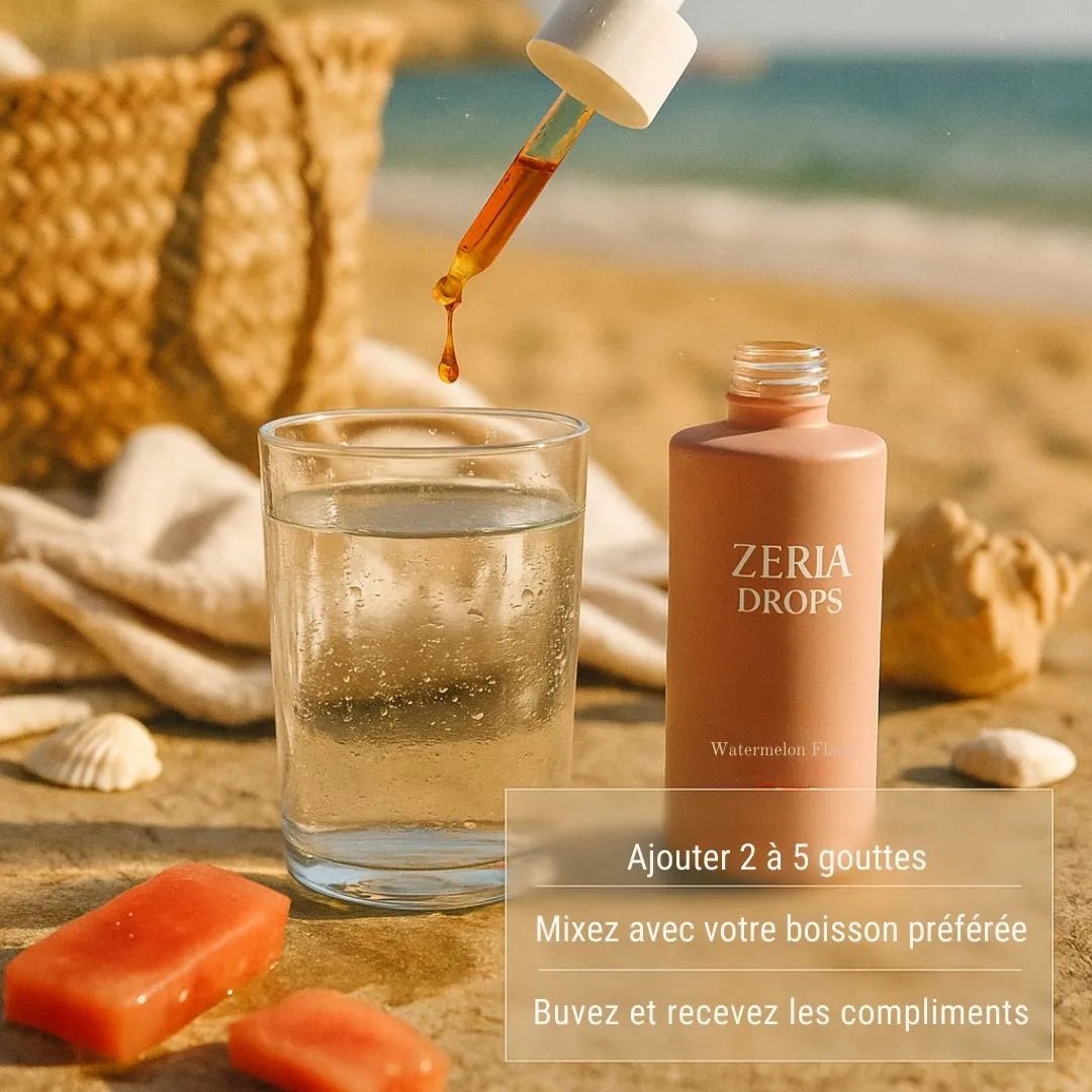 Zeria Drops - Bronzage Naturel à Boire - Roséa
