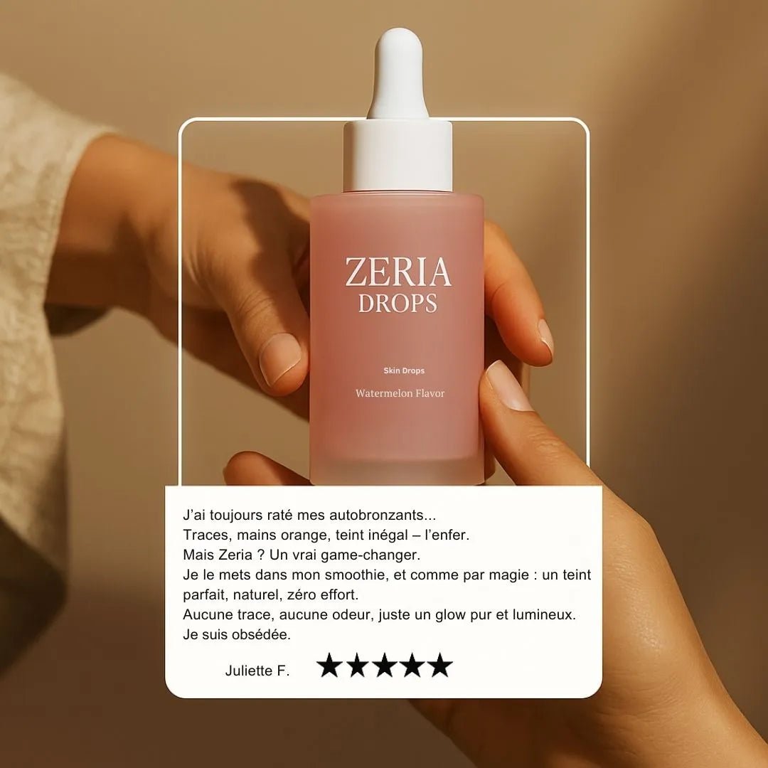 Zeria Drops - Bronzage Naturel à Boire - Roséa